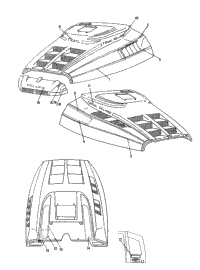 Hood Decals Trail Deluxe
