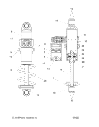 Suspension, Shock, Front Track