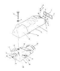 Seat/Gas Tank Assembly 500