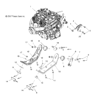 Engine, Mounting