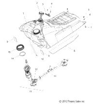 Fuel System, Fuel Tank Asm. All Options