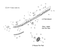 Suspension, Rail Mounting S13ck6 All Options (49Snowsusprail12600rmk144)
