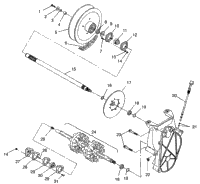 Drive Train Lite Gt & European Lite Gt E973133