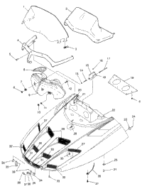 Hood 700 Xcr & Europen 700 Xcr E985678 (4943114311010)