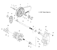Drive Train, Jackshaft & Driveshaft