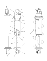 Suspension, Shock, Front Track All Options