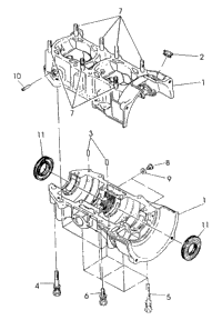 Crankcase 440 Xcr