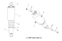 Suspension, Shock, Front Track