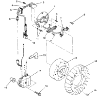 Magneto Assembly Trail / 0930761 & Trail Deluxe / 0930243