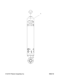 Suspension, Shock, Rear Track (600410)