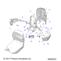 Body, Seat Asm., Pass. S21fje8