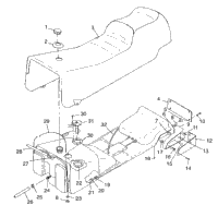 Seat & Gas Tank