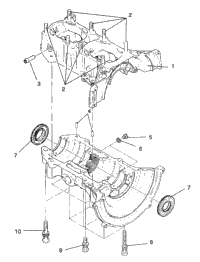 Crankcase Assembly Widetrak Gt