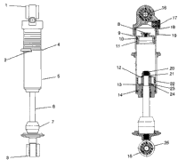 Fox Shock, Gas Rear