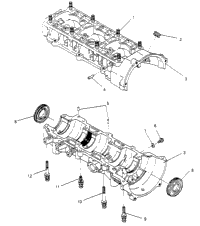 Crankcase Assembly Xlt Sp 0956756, Xlt Sp 0956456, & Europe (4930763076C008)