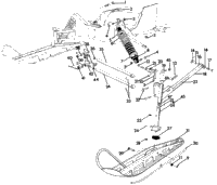 Front Suspension And Ski Widetrak