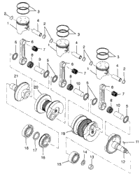 Piston & Crankshaft E985678