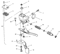 Master Cylinder Assembly Xlt 0940767, Xlt Sp & Xlt Sks 0940567