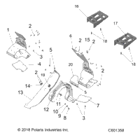 Chassis, Clutch Guard & Footrests All Options