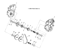 Drive Train, Gearcase (4997559755B10)