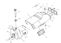 Seat & Gas Tank Assembly
