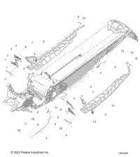 Chassis, Clutch Guard, Footrests, & Runningboards