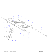 Suspension, Torque Arm, Front