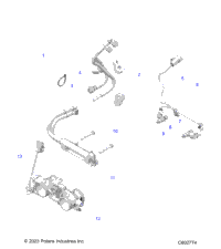 Fuel System, Rail, Lines & Throttle Body