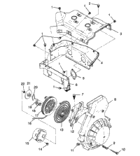 Blower Housing & Recoil Starter Super Sport