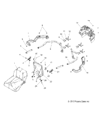 Body, Passenger Seat & Arm Rest Asm