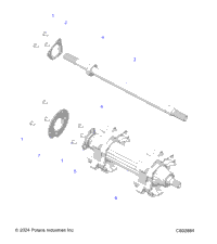 Drive Train, Jackshaft & Driveshaft