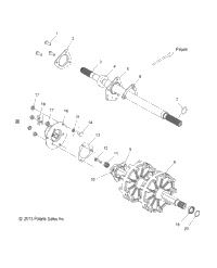 Drive Train, Jackshaft & Driveshaft