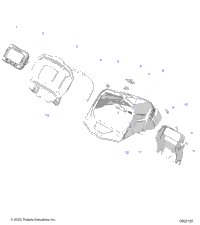 Body, Hood Cap Asm., Std. Gauge