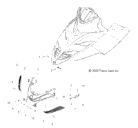 Body, Hood, Front Hinge Asm