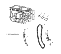 Engine, Cam Chain & Tensioners