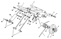 Rear Torque Arm Assembly 600 Xcr