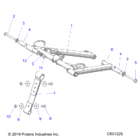 Suspension, Torque Arm, Front