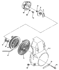 Recoil Starter Widetrak