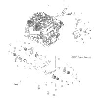Engine, Mounting