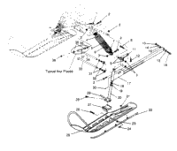 Front Suspension & Ski Lite Gt 0953133 & European Lite Gt