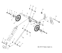 Suspension, Torque Arm, Rear