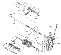 Drive Train Trail 0972761, European Trail E972761, Trail Touring 0972262