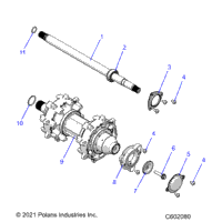 Drive Train, Jackshaft & Driveshaft