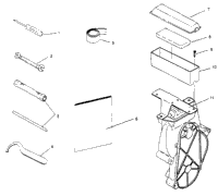 Tool Kit Trail , Trail Deluxe 0952262, & European Trail Deluxe