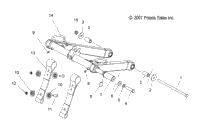 Suspension, Torque Arm, Front
