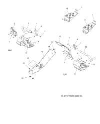 Chassis, Clutch Guard & Footrests