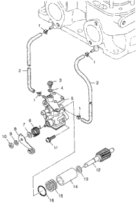 Oil Pump 500 Rmk 0982964 & European 500 Rmk
