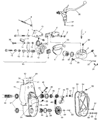 Brake And Chaincase European 440,400 Sks,500 Efi, Efi Sks,Rxl Sks,Sport,Tr