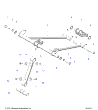 Suspension, Torque Arm, Front