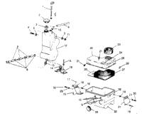 Oil Tank / Air Box Assembly Trail , Trail Deluxe 0952262, & Eur